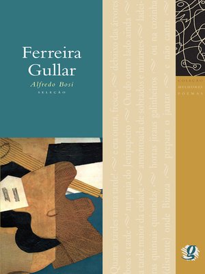cover image of Melhores poemas Ferreira Gullar